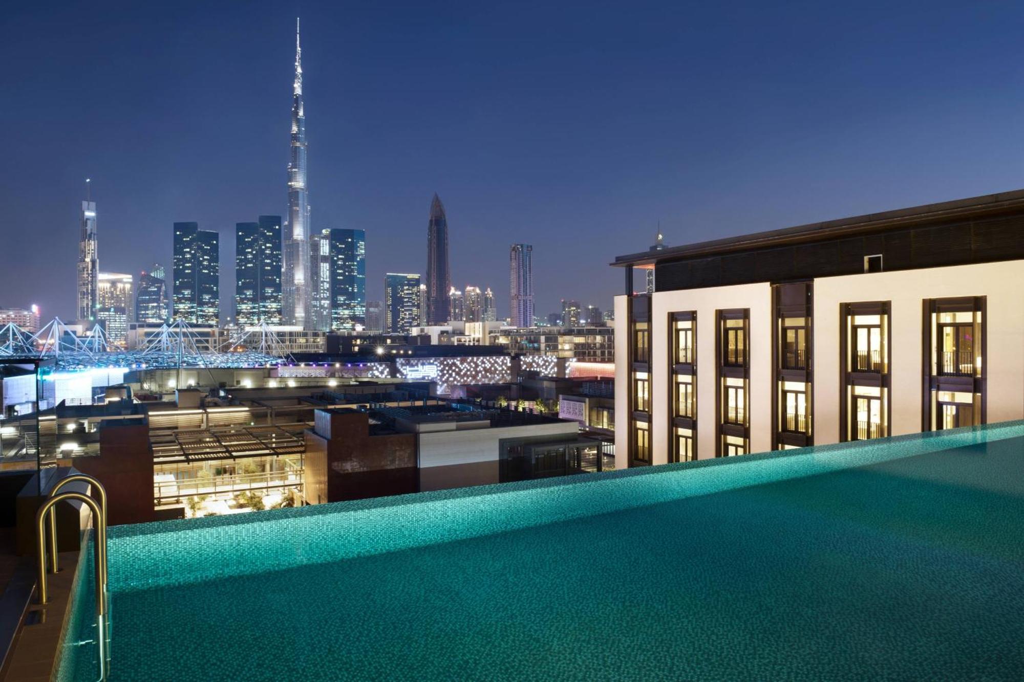La Ville Hotel & Suites City Walk Dubai, Autograph Collection Екстер'єр фото View from the rooftop