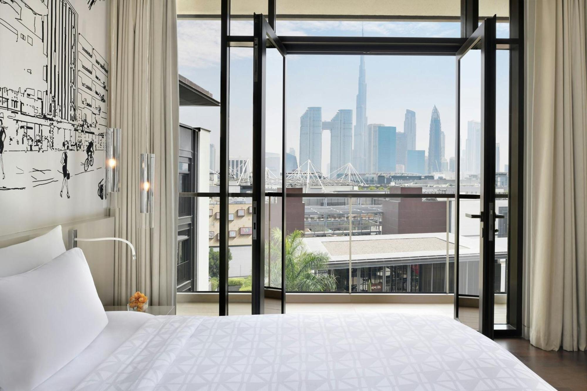 La Ville Hotel & Suites City Walk Dubai, Autograph Collection Екстер'єр фото A guest room at the West Hollywood hotel