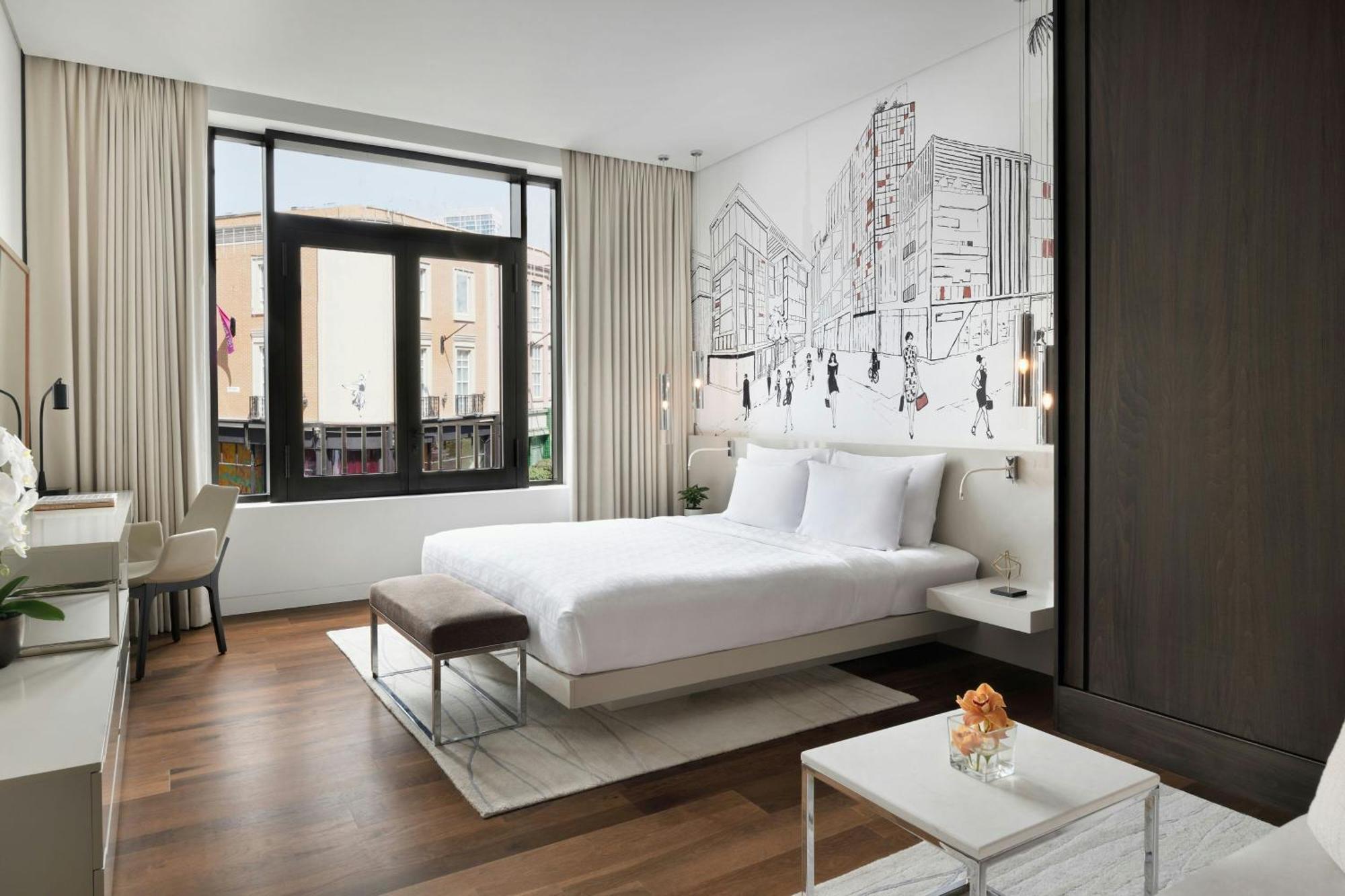 La Ville Hotel & Suites City Walk Dubai, Autograph Collection Екстер'єр фото A guest room at the Hotel Commonwealth