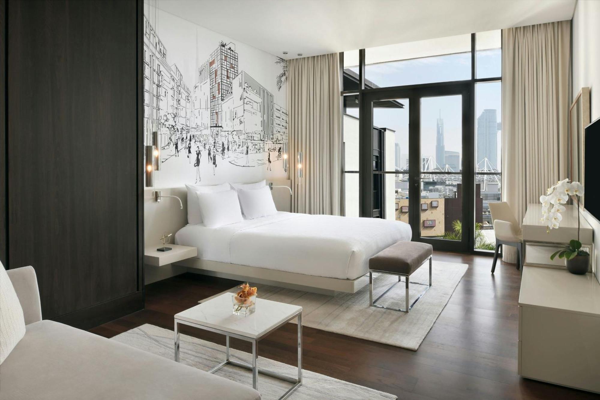 La Ville Hotel & Suites City Walk Dubai, Autograph Collection Екстер'єр фото A bedroom at the hotel