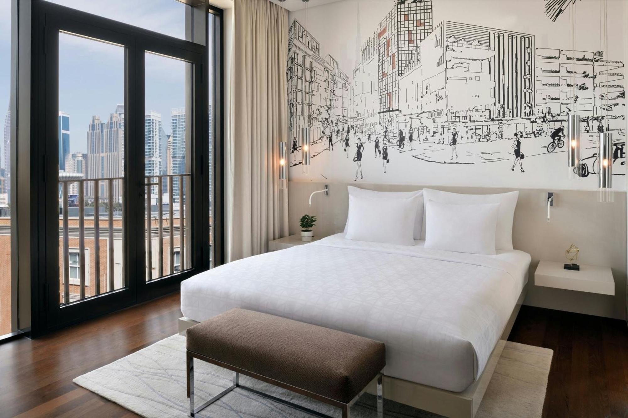 La Ville Hotel & Suites City Walk Dubai, Autograph Collection Екстер'єр фото A bedroom at the hotel